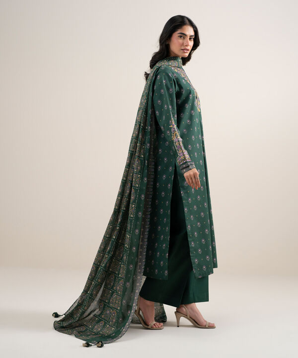 3 Piece - Embroidered Lawn Suit