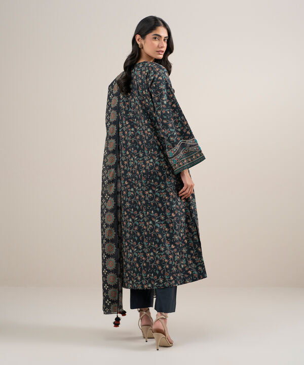 3 Piece - Embroidered Lawn Suit