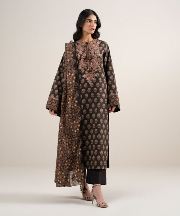 3 Piece - Embroidered Lawn Suit