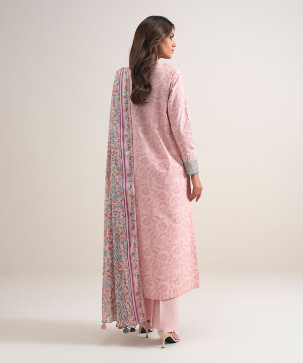 3 Piece - Embroidered Lawn Suit