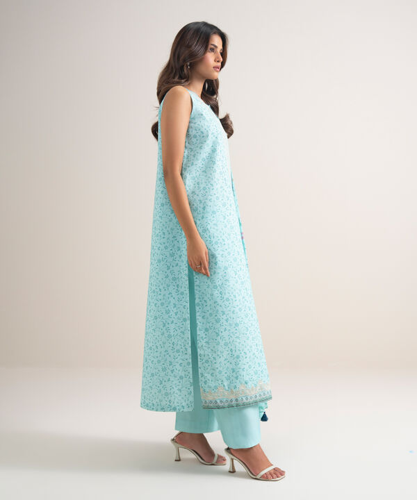 3 Piece - Embroidered Lawn Suit
