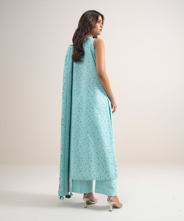 3 Piece - Embroidered Lawn Suit