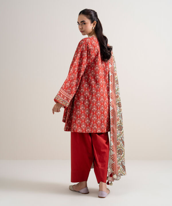3 Piece - Embroidered Lawn Suit