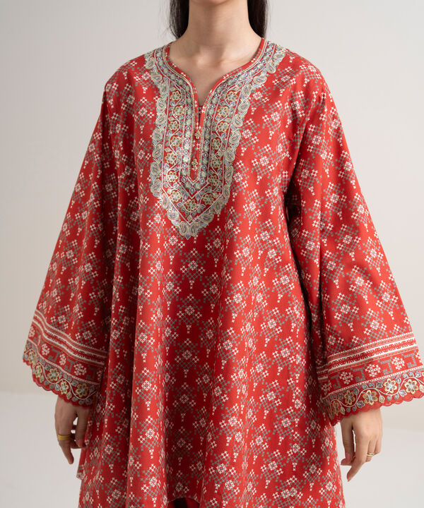 3 Piece - Embroidered Lawn Suit