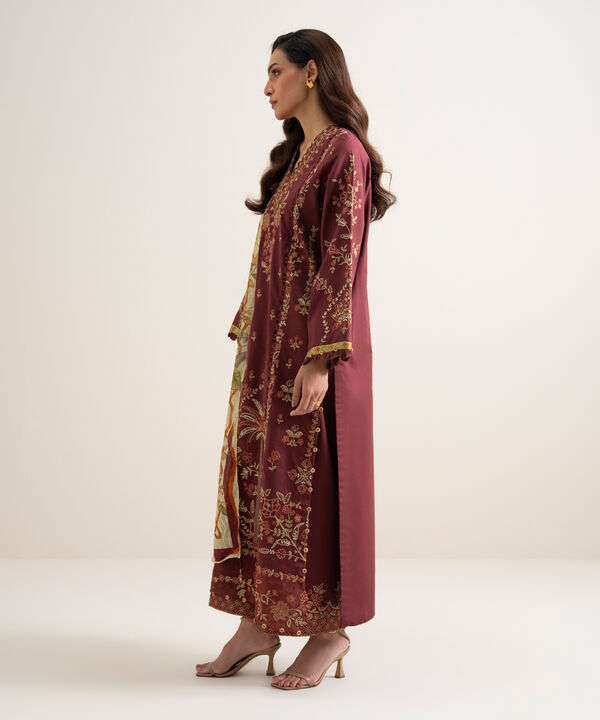3 Piece - Embroidered Lawn Suit