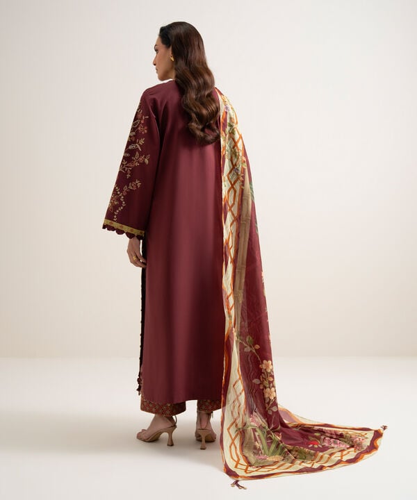 3 Piece - Embroidered Lawn Suit