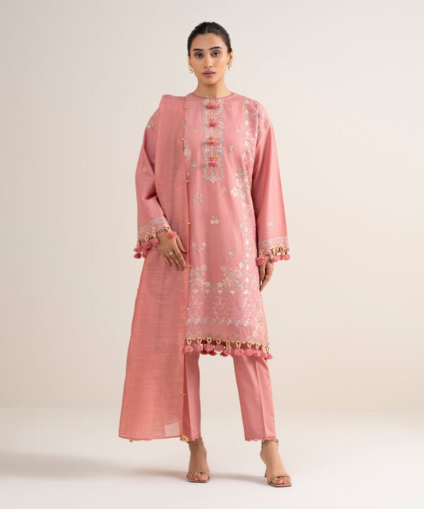 3 Piece - Embroidered Lawn Suit
