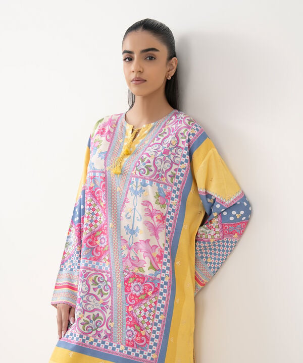 Embroidered Cotton Viscose Shirt