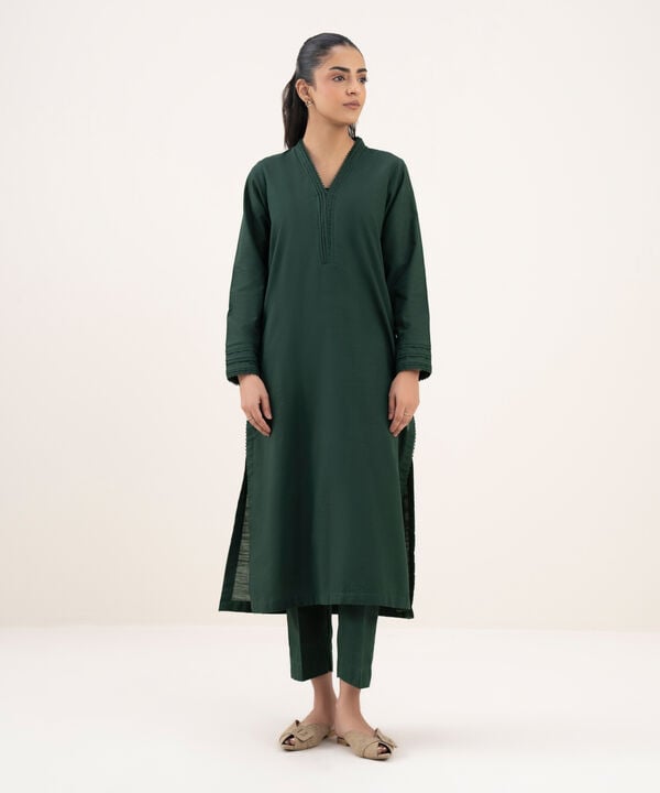 Solid Khaddar Shirt