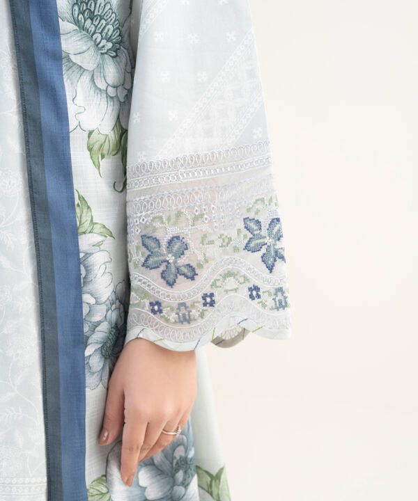 3 Piece - Embroidered Lawn Suit