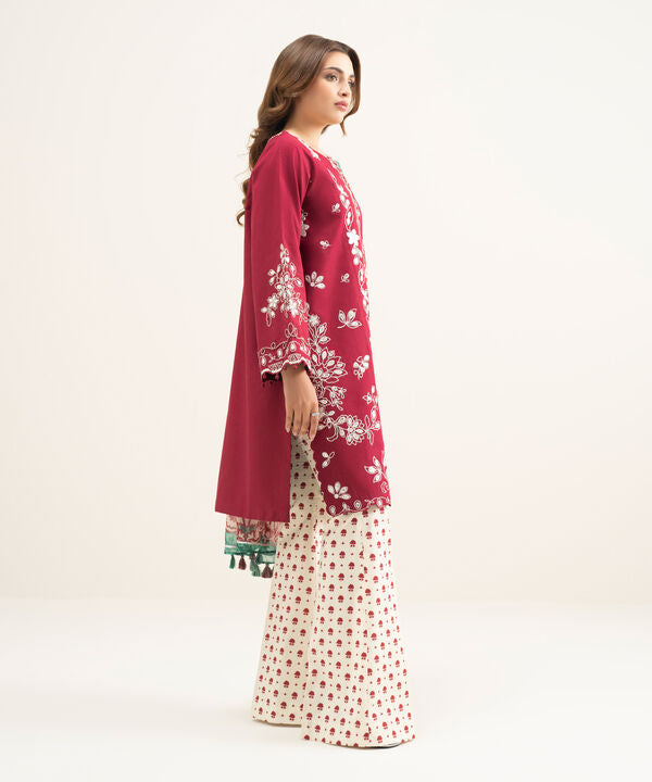 3 Piece - Embroidered Lawn Suit