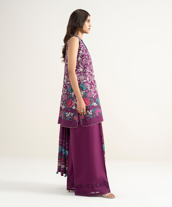 3 Piece - Embroidered Lawn Suit