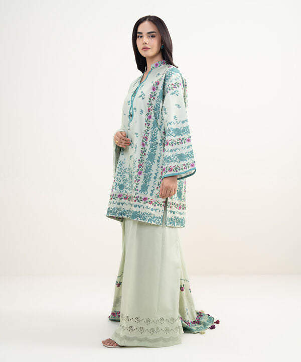 3 Piece - Embroidered Lawn Suit