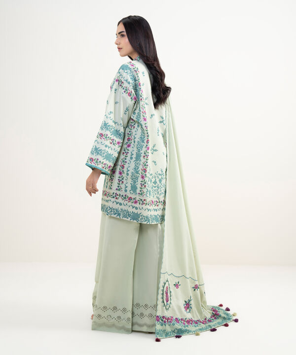 3 Piece - Embroidered Lawn Suit
