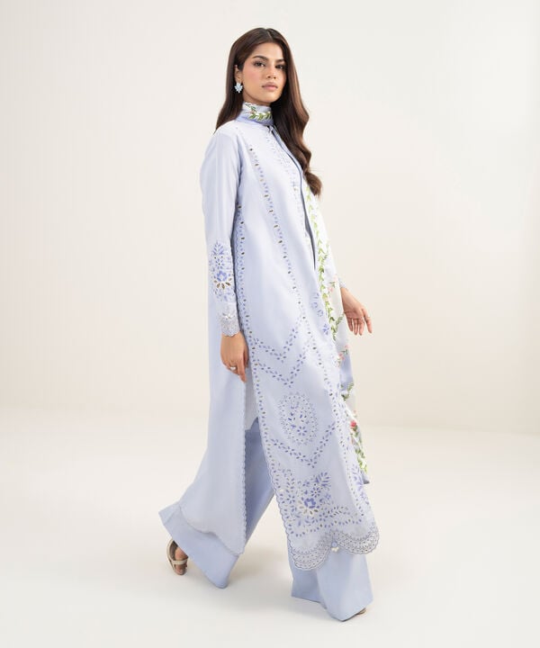 3 Piece - Embroidered Lawn Suit