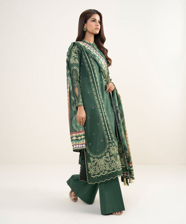 3 Piece - Embroidered Lawn Suit
