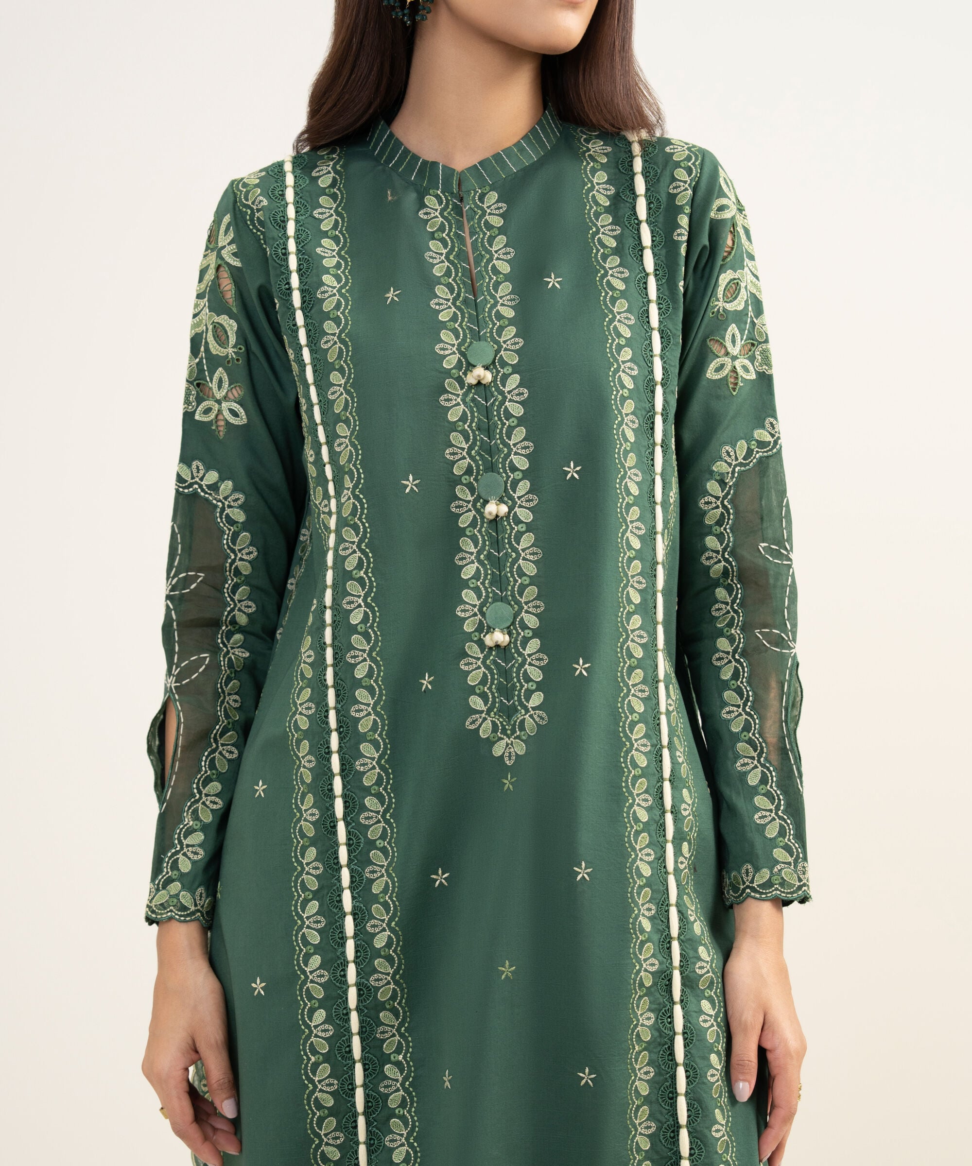 3 Piece - Embroidered Lawn Suit
