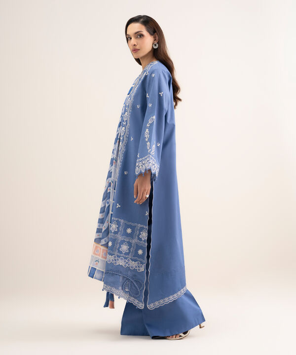 3 Piece - Embroidered Lawn Suit