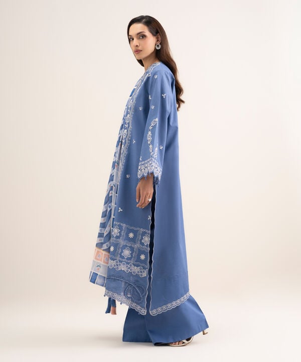 3 Piece - Embroidered Lawn Suit
