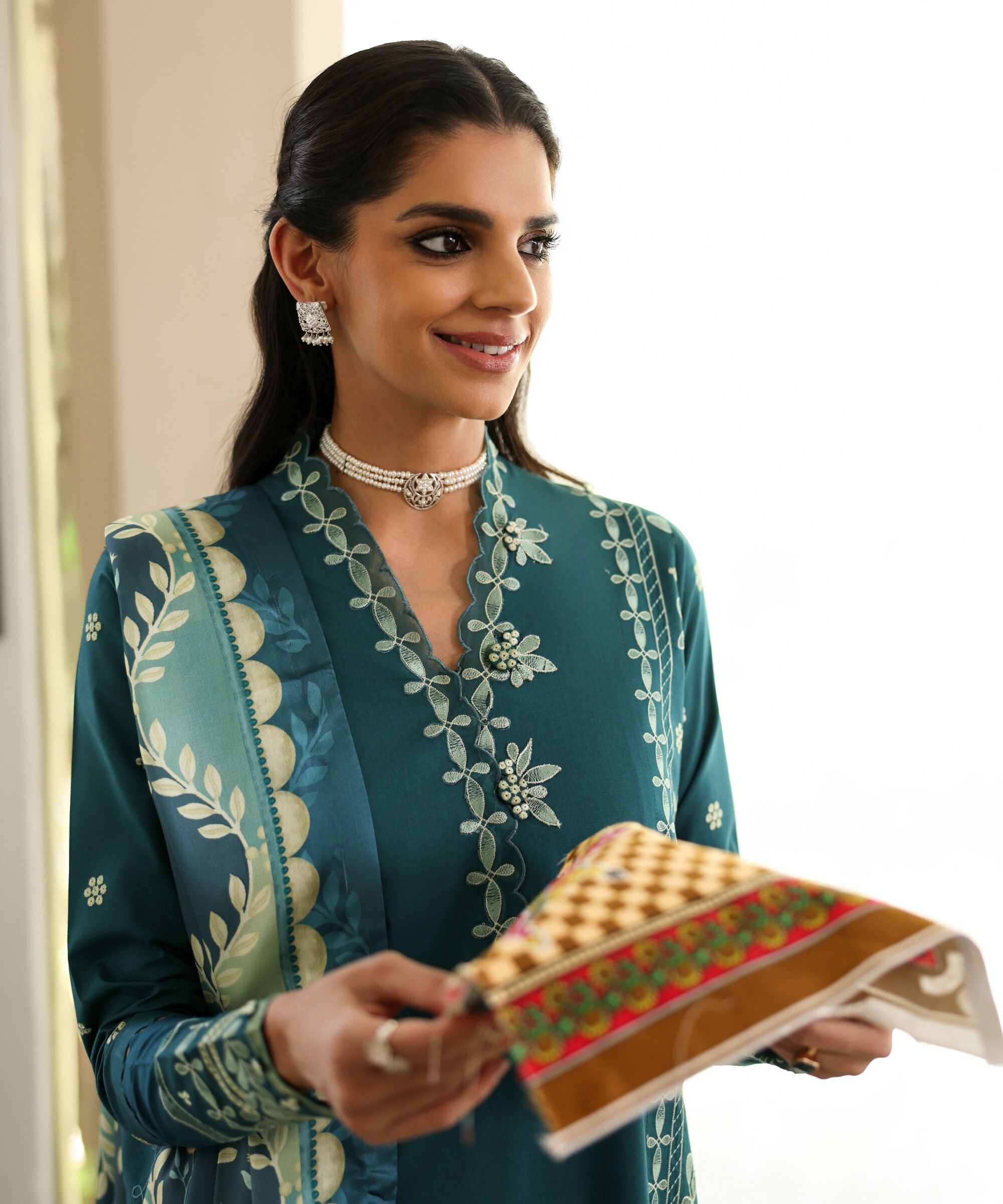3 Piece - Embroidered Lawn Suit