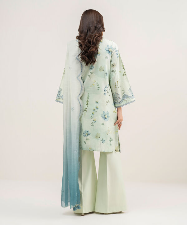 3 Piece - Embroidered Lawn Suit