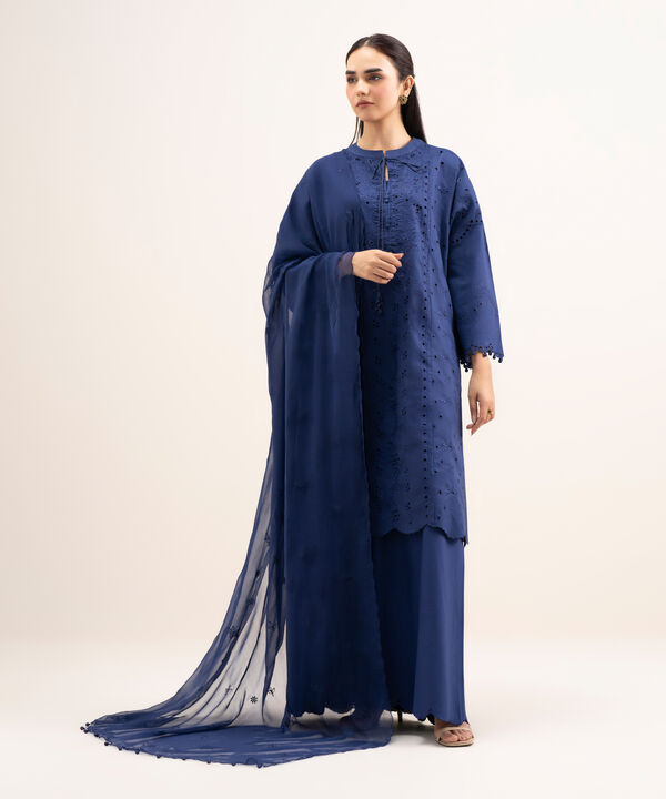 3 Piece - Embroidered Lawn Suit