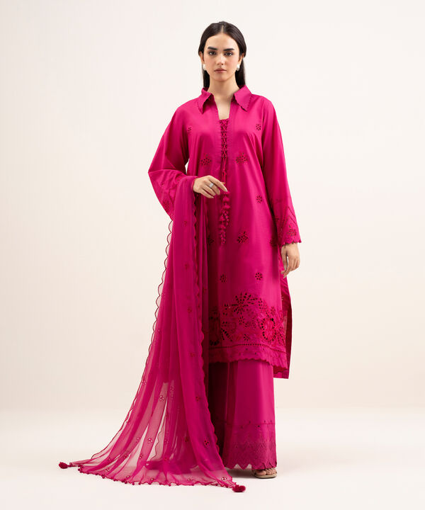3 Piece - Embroidered Lawn Suit