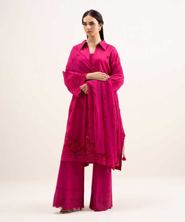 3 Piece - Embroidered Lawn Suit