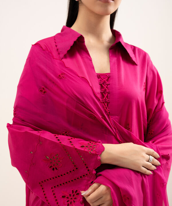 3 Piece - Embroidered Lawn Suit