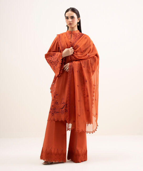 3 Piece - Embroidered Lawn Suit