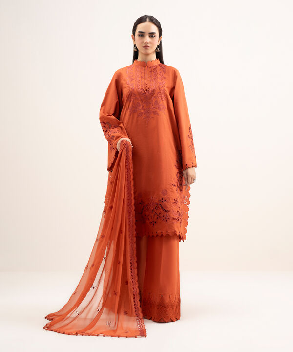 3 Piece - Embroidered Lawn Suit