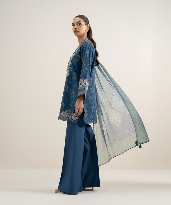 3 Piece - Embroidered Lawn Suit