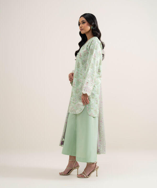 3 Piece - Embroidered Lawn Suit