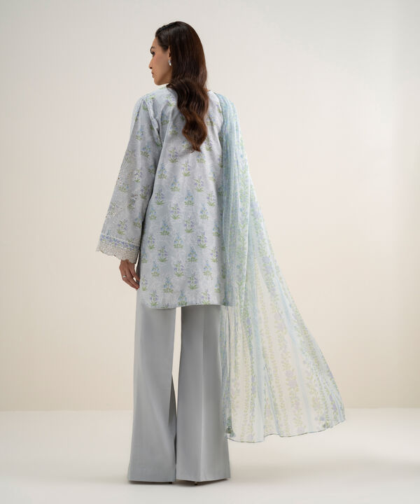 3 Piece - Embroidered Lawn Suit