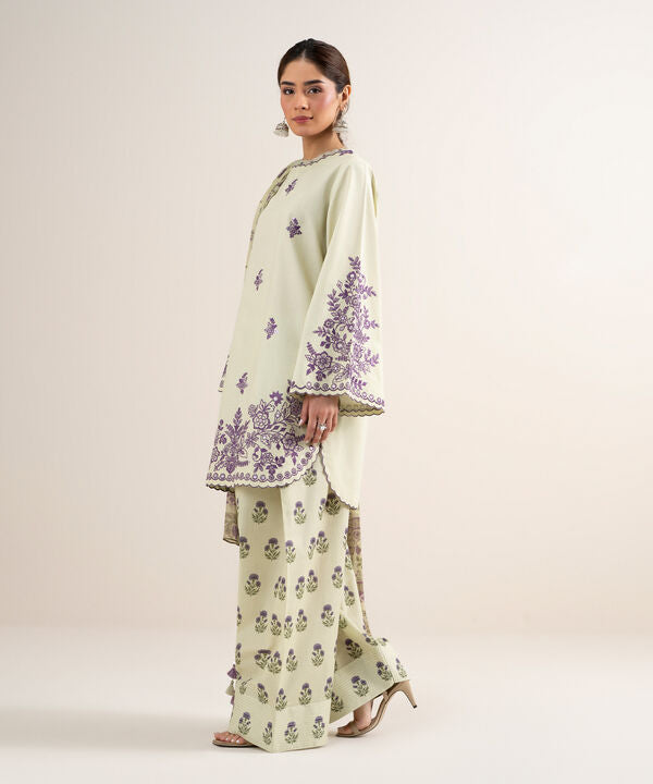 3 Piece - Embroidered Lawn Suit