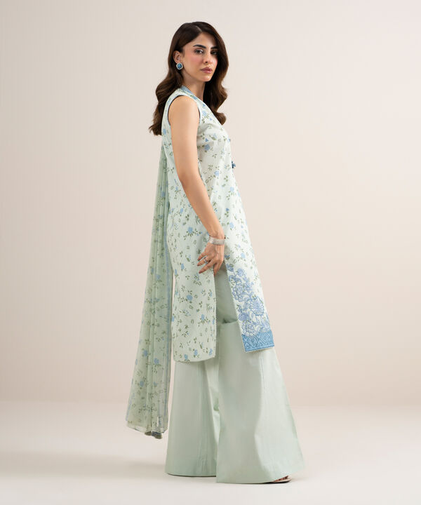 3 Piece - Embroidered Lawn Suit