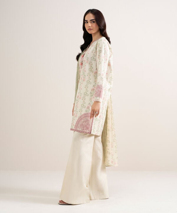 3 Piece - Embroidered Lawn Suit