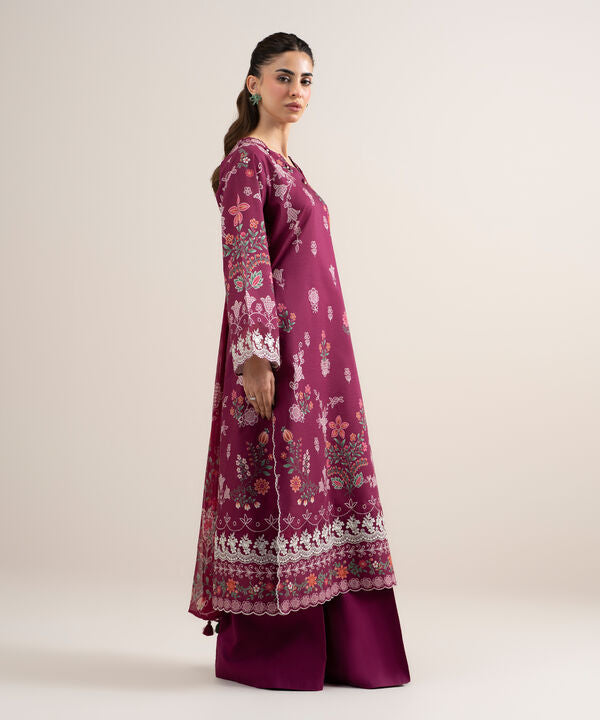 3 Piece - Embroidered Lawn Suit