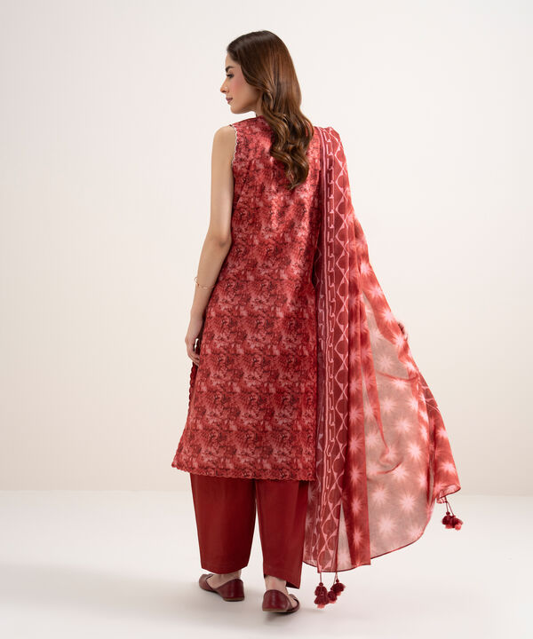 3 Piece - Embroidered Lawn Suit