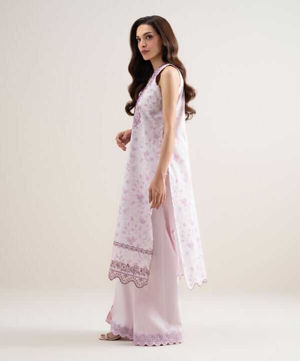 3 Piece - Embroidered Lawn Suit