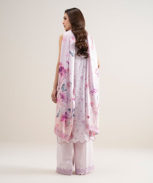 3 Piece - Embroidered Lawn Suit