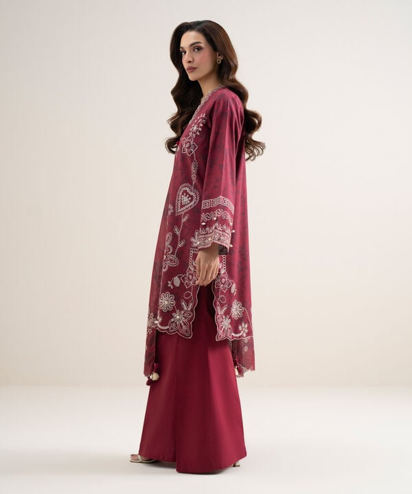 3 Piece - Embroidered Lawn Suit