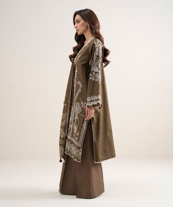 3 Piece - Embroidered Lawn Suit