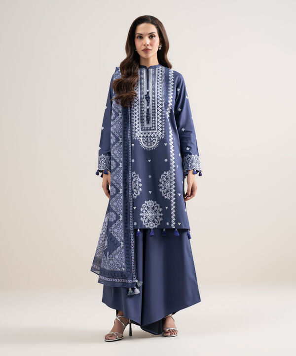 3 Piece - Embroidered Lawn Suit