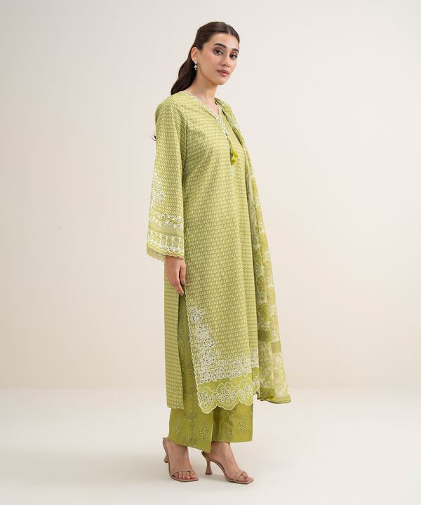 3 Piece - Embroidered Lawn Suit