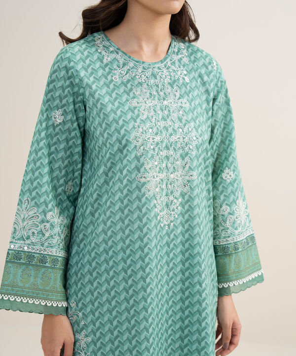 3 Piece - Embroidered Lawn Suit