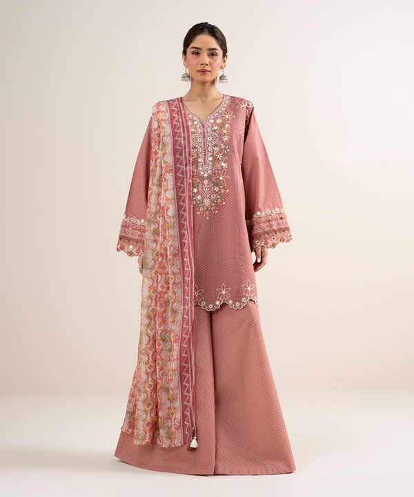 3 Piece - Embroidered Lawn Suit