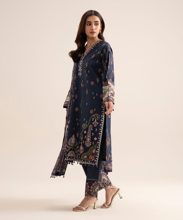 3 Piece - Embroidered Lawn Suit