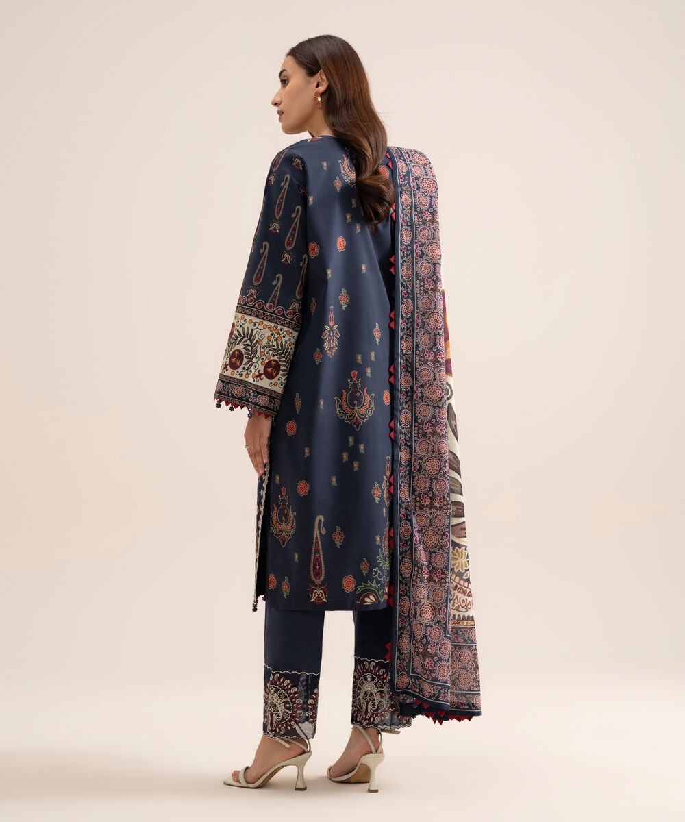 3 Piece - Embroidered Lawn Suit 3PESGS26V717