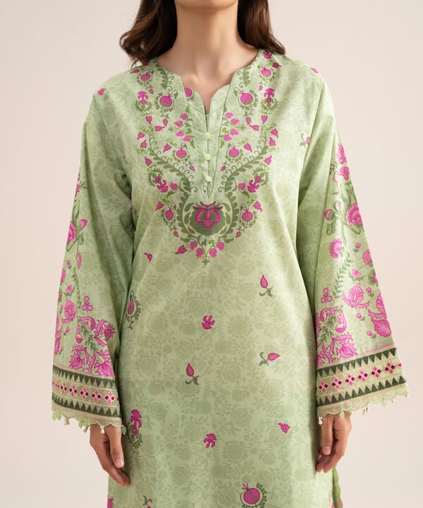 3 Piece - Embroidered Lawn Suit